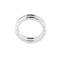 Bague 54 Bulgari B.Zero1 - Bague alliance en or blanc 58 Facettes 41094