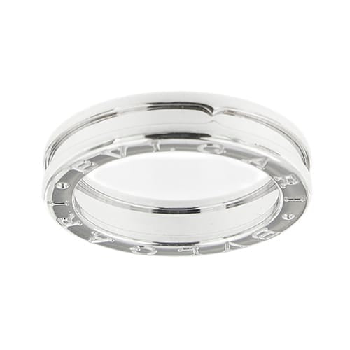 Bague 54 Bulgari B.Zero1 - Bague alliance en or blanc 58 Facettes 41094