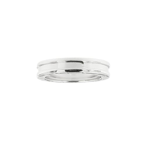 Bague 54 Bulgari B.Zero1 - Bague alliance en or blanc 58 Facettes 41094