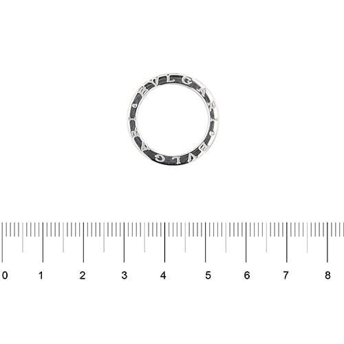 Bague 54 Bulgari B.Zero1 - Bague alliance en or blanc 58 Facettes 41094