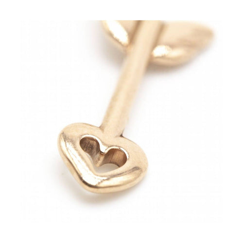 Pendentif DODO - Pendentif flèche d’amour en or rose 58 Facettes UKD363547SO