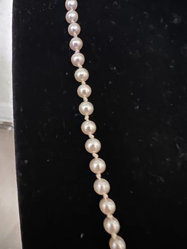 Collier Collier choker - 92 perles de culture avec fermoir en or jaune 18K 58 Facettes 886