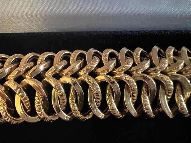 Bracelet Bracelet en or jaune 18 carats 58 Facettes N28