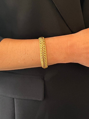 Bracelet Bracelet - Maille en or jaune 18 carats 58 Facettes N25