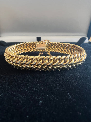 Bracelet Bracelet - Maille en or jaune 18 carats 58 Facettes N25