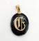 Pendentif Pendentif porte-photo XXL en or 18k, onyx et perles (circa 1900) 58 Facettes A06986