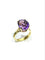 Bague 56 Bague en or jaune 18 carats à améthyste ovale 58 Facettes id: 1745873