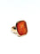 Bague 50 Bague intaille en or rose 18 carats et cornaline 58 Facettes id: 1745883