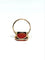 Bague 50 Bague intaille en or rose 18 carats et cornaline 58 Facettes id: 1745883