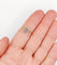 Bague 57 Bague Art déco en or 18k et diamants taille rose 58 Facettes A06997