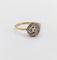 Bague 57 Bague Art déco en or 18k et diamants taille rose 58 Facettes A06997
