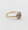 Bague 57 Bague Art déco en or 18k et diamants taille rose 58 Facettes A06997