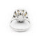 Bague Bague en or blanc 18 carats avec perle australienne et diamants 58 Facettes 22809