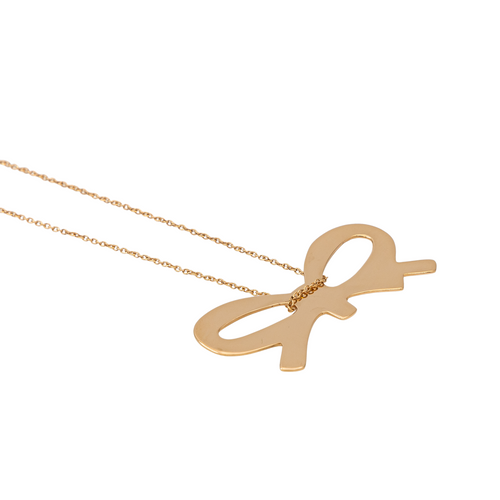 Collier Ginette NY Collier Pendentif Bow Or rose 58 Facettes 2679164CN