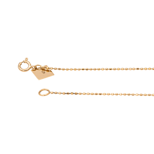 Collier Ginette NY Collier Chaîne Chain Maille Boule Or rose 58 Facettes 2679166CN