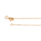 Collier Ginette NY Collier Chaîne Chain Maille Boule Or rose 58 Facettes 2679166CN