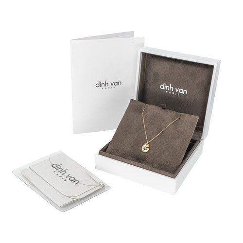 Collier Dinh Van Collier Menottes Or jaune Diamant 58 Facettes 4577805RV