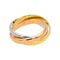 Bague 58 Cartier Bague Trinity Or jaune, Or blanc, Or rose 58 Facettes 5109072CN