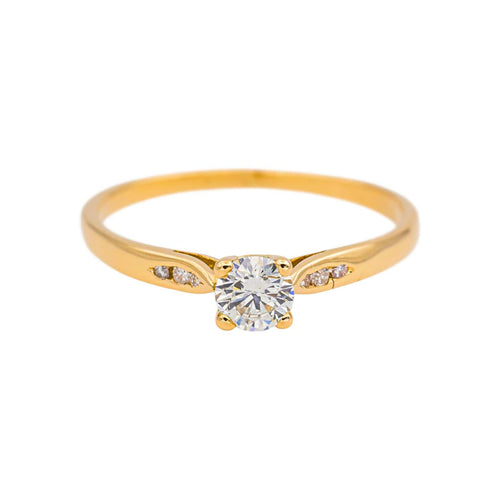 Bague 62 Bague Solitaire  Or jaune Diamant 58 Facettes 5177688RV