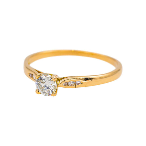 Bague 62 Bague Solitaire  Or jaune Diamant 58 Facettes 5177688RV
