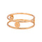 Bague 52 La Brune & la Blonde Bague Solitaire Or rose Diamant 58 Facettes 5276251RV