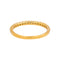 Bague 54 Bague  Demi-alliance  Or jaune Diamant 58 Facettes 5276269RV