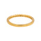 Bague 54 Bague  Demi-alliance  Or jaune Diamant 58 Facettes 5276269RV