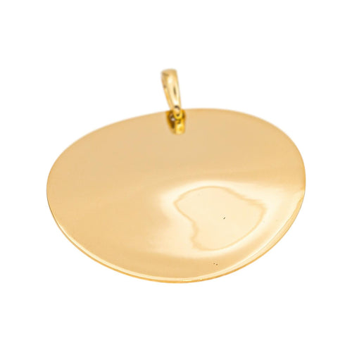 Pendentif Arthus Bertrand Pendentif Rond Uni Or jaune 58 Facettes 5258011CN