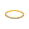 Bague 51 Bague  Demi-alliance  Or jaune Diamant 58 Facettes 5384059RV
