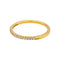 Bague 51 Bague  Demi-alliance  Or jaune Diamant 58 Facettes 5384059RV