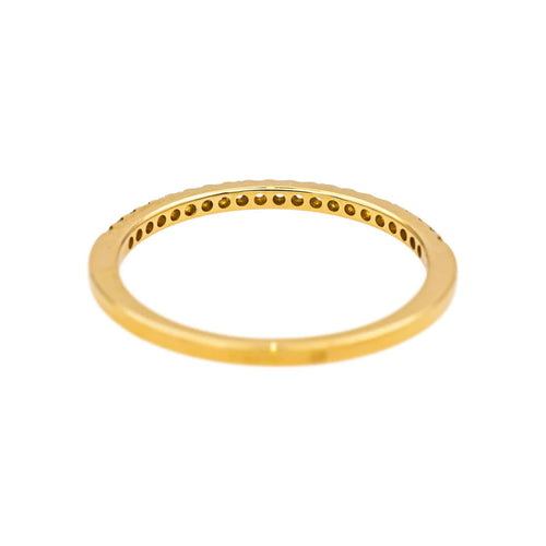 Bague 51 Bague  Demi-alliance  Or jaune Diamant 58 Facettes 5384059RV