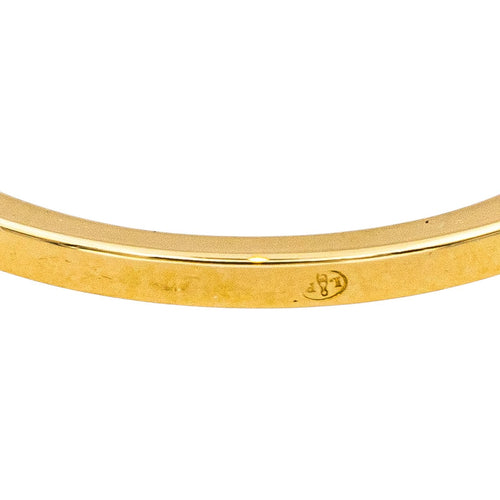 Bague 51 Bague  Demi-alliance  Or jaune Diamant 58 Facettes 5384059RV