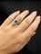 Bague 52 Bacio d’Oriente - Bague Figaró en or blanc, saphir et diamants 58 Facettes anello bacio d'oriente