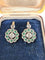 Boucles d'oreilles Boucles d’oreilles en platine avec émeraudes et diamants 58 Facettes 103/C 2026