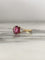 Bague 50.5 Bague vintage en or jaune 18K rubis et diamants 58 Facettes 255