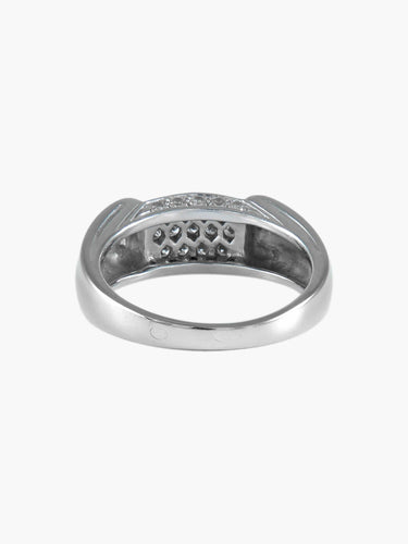 Bague 55 Joy - Bague en or blanc et diamants 58 Facettes BO/220020 NSS