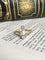 Bague 53 Bague ancienne - Perle et diamants en or jaune 18K et platine 58 Facettes 258