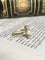 Bague 53 Bague ancienne - Perle et diamants en or jaune 18K et platine 58 Facettes 258