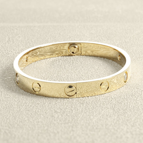 Bracelet Cartier Love - Bracelet en or jaune et diamants 58 Facettes OC-62000307