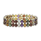 Bracelet Jean & Pierre Bellin - Bracelet en or jaune et pierres fines 58 Facettes OC-62500011