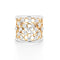 Bague 54 Bague Crivelli Or rose, blanc et Diamants 58 Facettes 31E01078