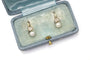 Boucles d'oreilles Boucles d’oreilles anciennes en or jaune 585 avec perles et diamants 58 Facettes 12117