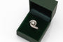 Bague 52 Bague en or blanc 585 avec diamants 58 Facettes 12113
