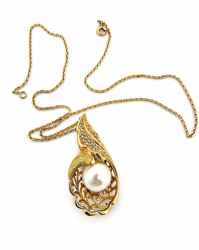 Collier Collier - Pendentif perle de culture et diamants naturels 58 Facettes 89538 -