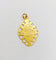 Pendentif Médaille religieuse Art nouveau en or 18k Vierge ciselée 58 Facettes A07004