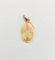 Pendentif Médaille Art nouveau Vierge Marie en or rose 18k 58 Facettes A07008