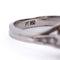 Bague 54 Bague solitaire rétro en platine avec diamants 58 Facettes AN279 (000419)