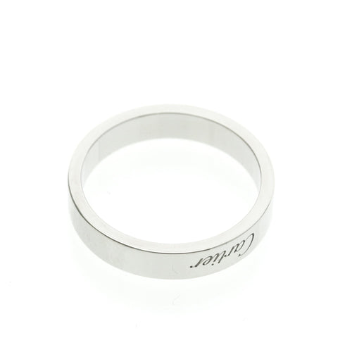 Bague 57 Cartier C de Cartier - Alliance en platine 58 Facettes idmbbka9zt