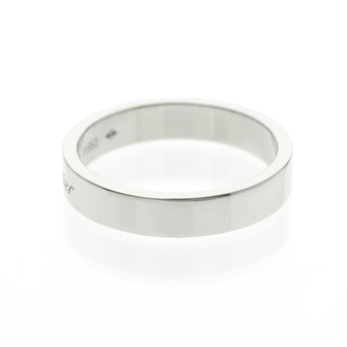 Bague 57 Cartier - Alliance C de Cartier en platine 58 Facettes idmbbka9zt