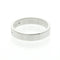 Bague 57 Cartier - Alliance C de Cartier en platine 58 Facettes idmbbka9zt
